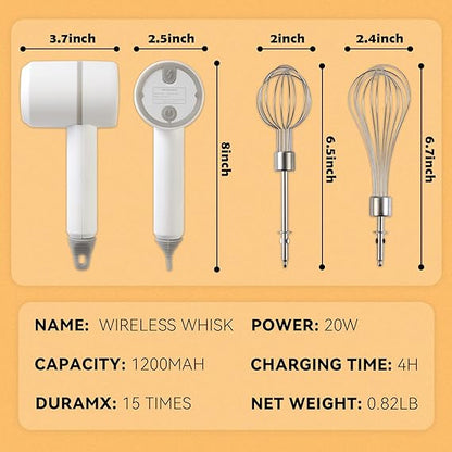 Wireless Electric Mixer