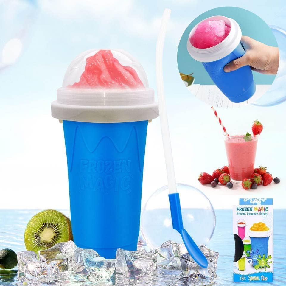 Frozen Magic Slushy Maker Squeeze Cup
